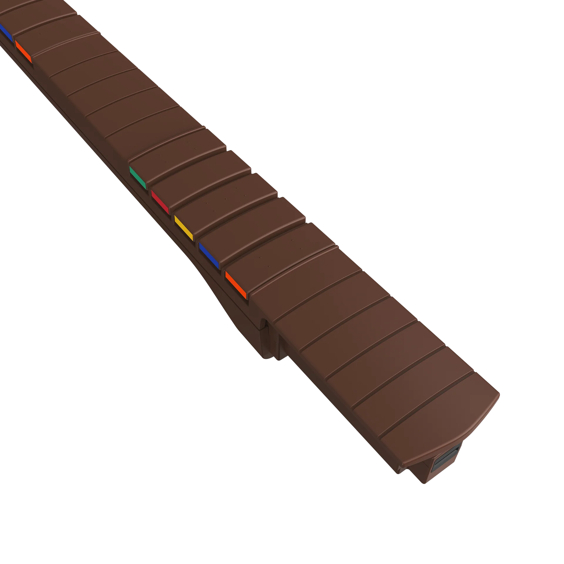 Gibson Les Paul Brown Solo Guitar Controller Fret Neck – Mechanical Fret Buttons - Image 2