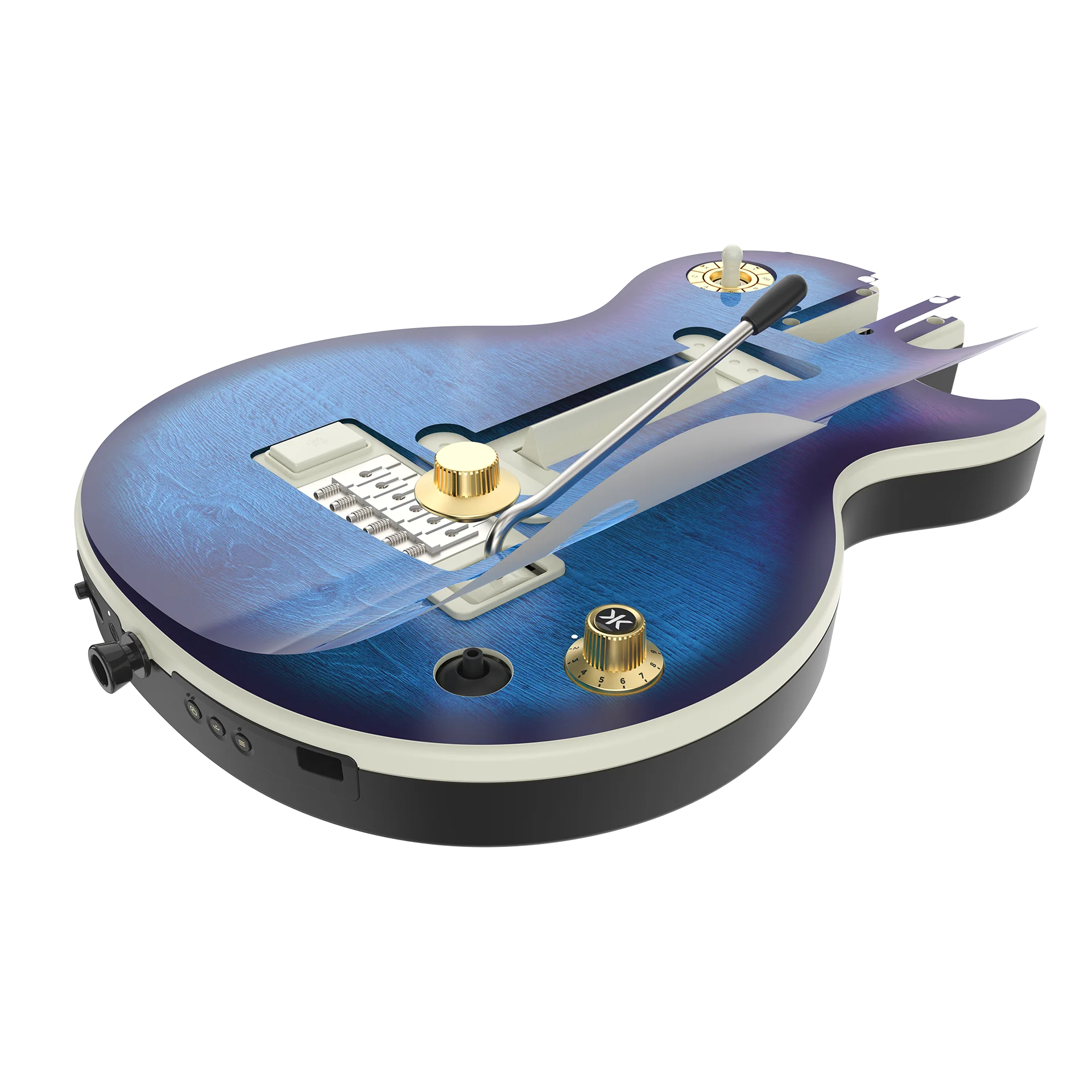 CRKD Gibson Les Paul Faceplate Skin Blueberry Burst (Gloss) - Image 2