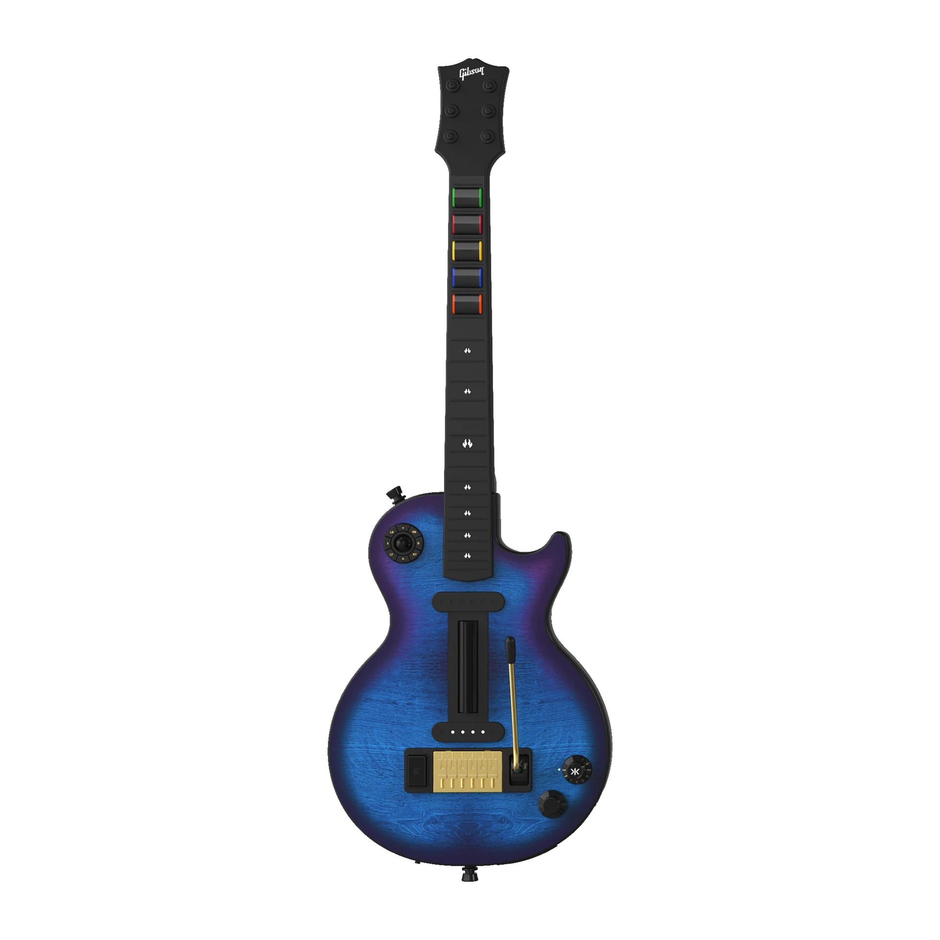 CRKD Gibson Les Paul Faceplate Skin Blueberry Burst (Matte) - Image 9