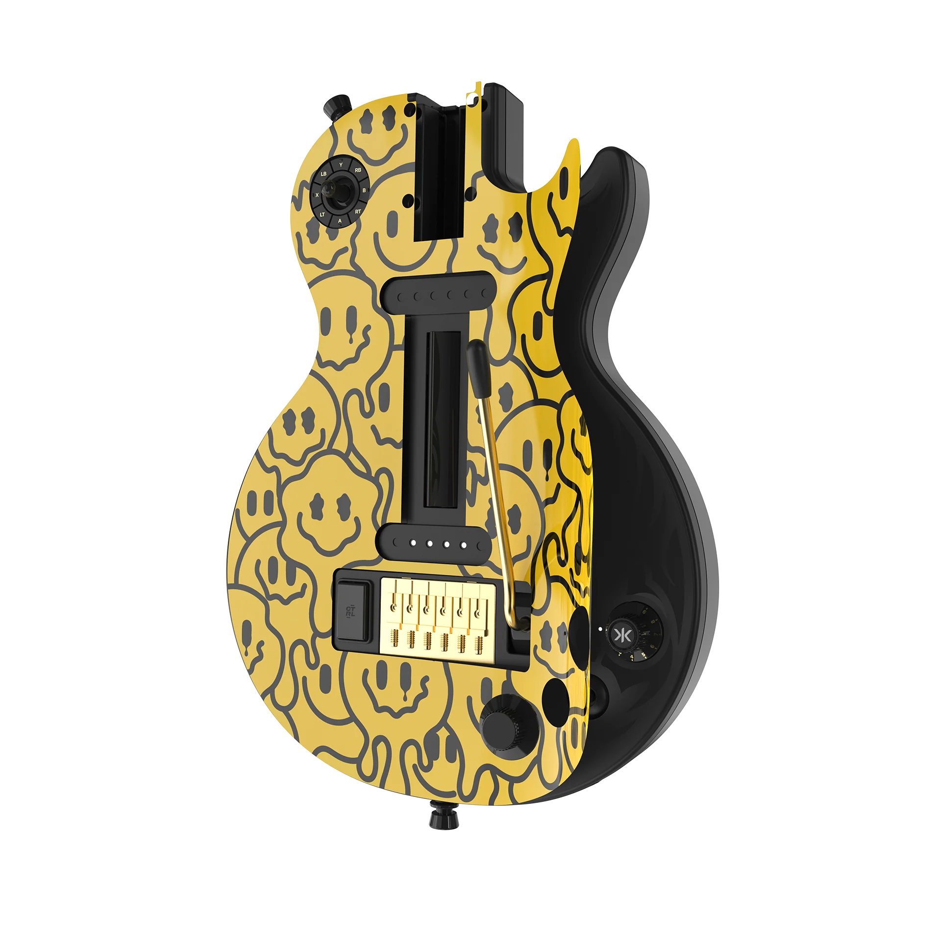 CRKD Gibson Les Paul Faceplate Skin Mellow Man (Gloss) - Image 5