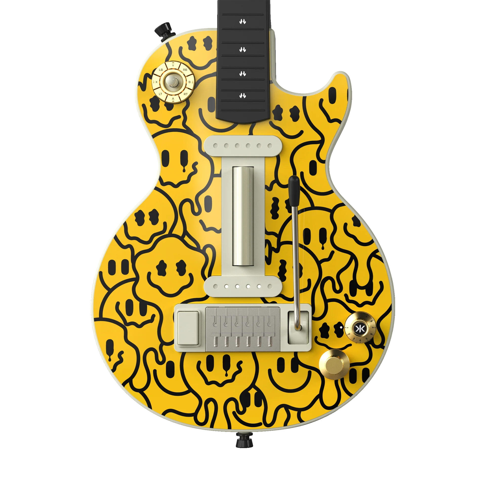 CRKD Gibson Les Paul Faceplate Skin Mellow Man (Gloss) - Image 6