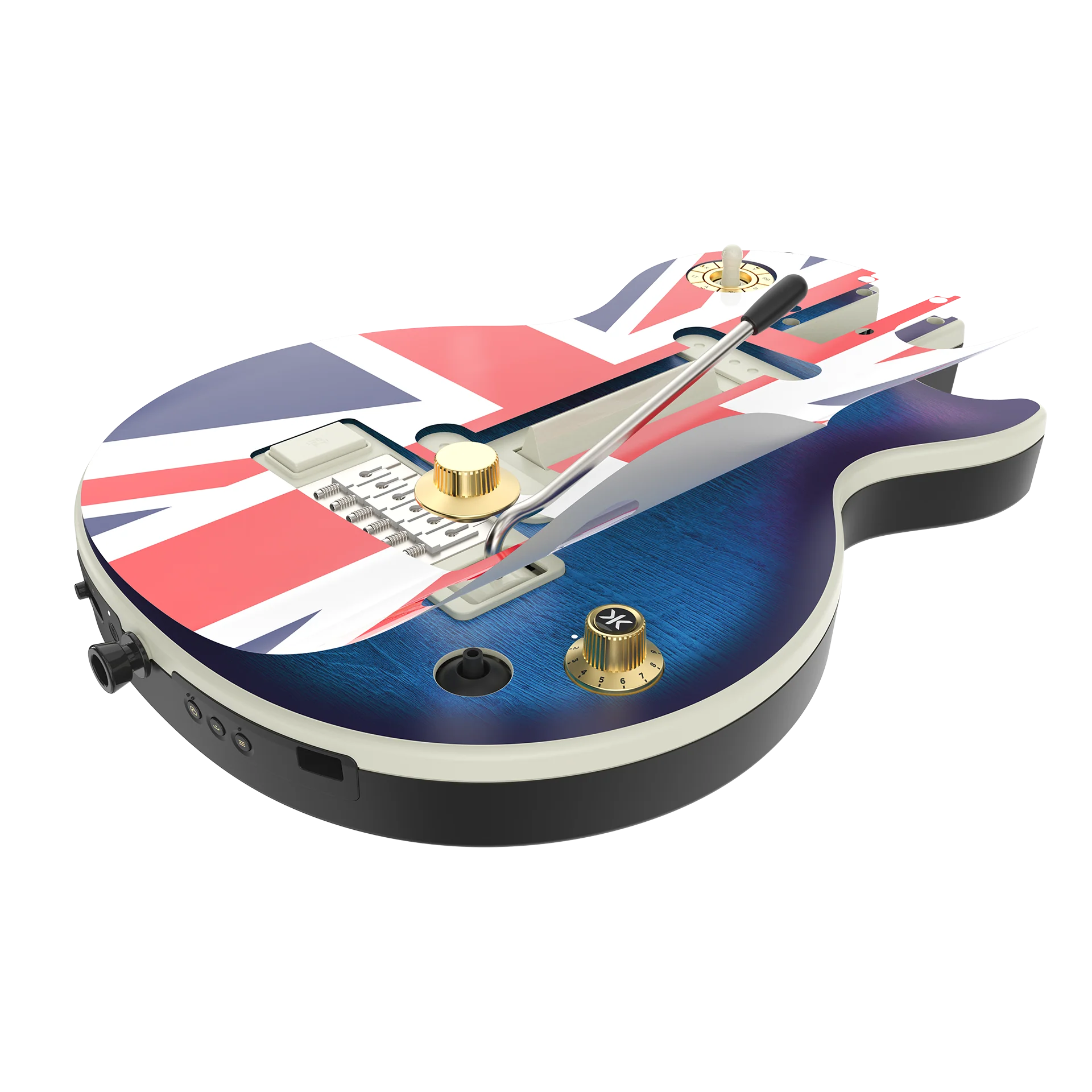 CRKD Gibson Les Paul Faceplate Skin Union Jack (Gloss) - Image 2