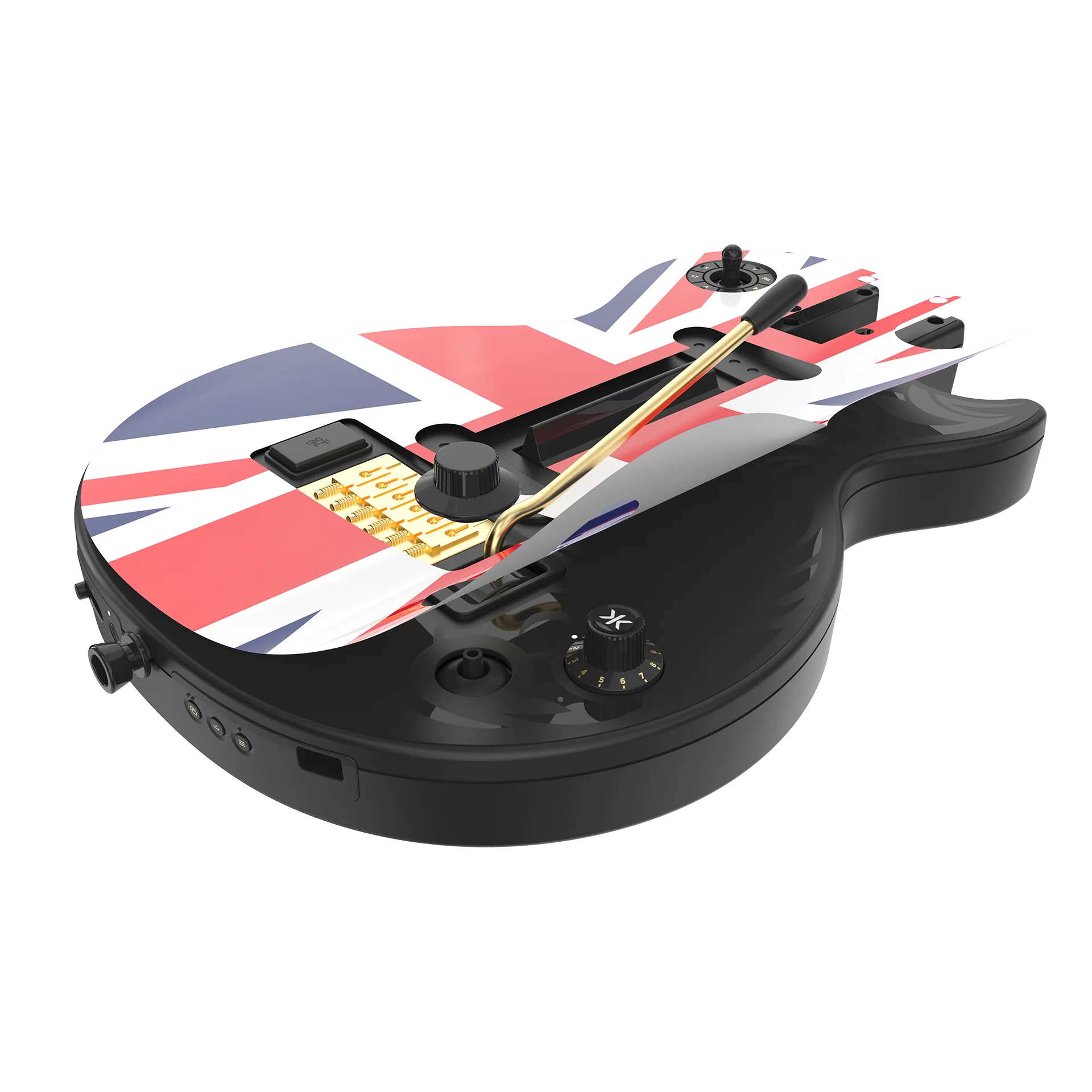 CRKD Gibson Les Paul Faceplate Skin Union Jack (Gloss) - Image 3