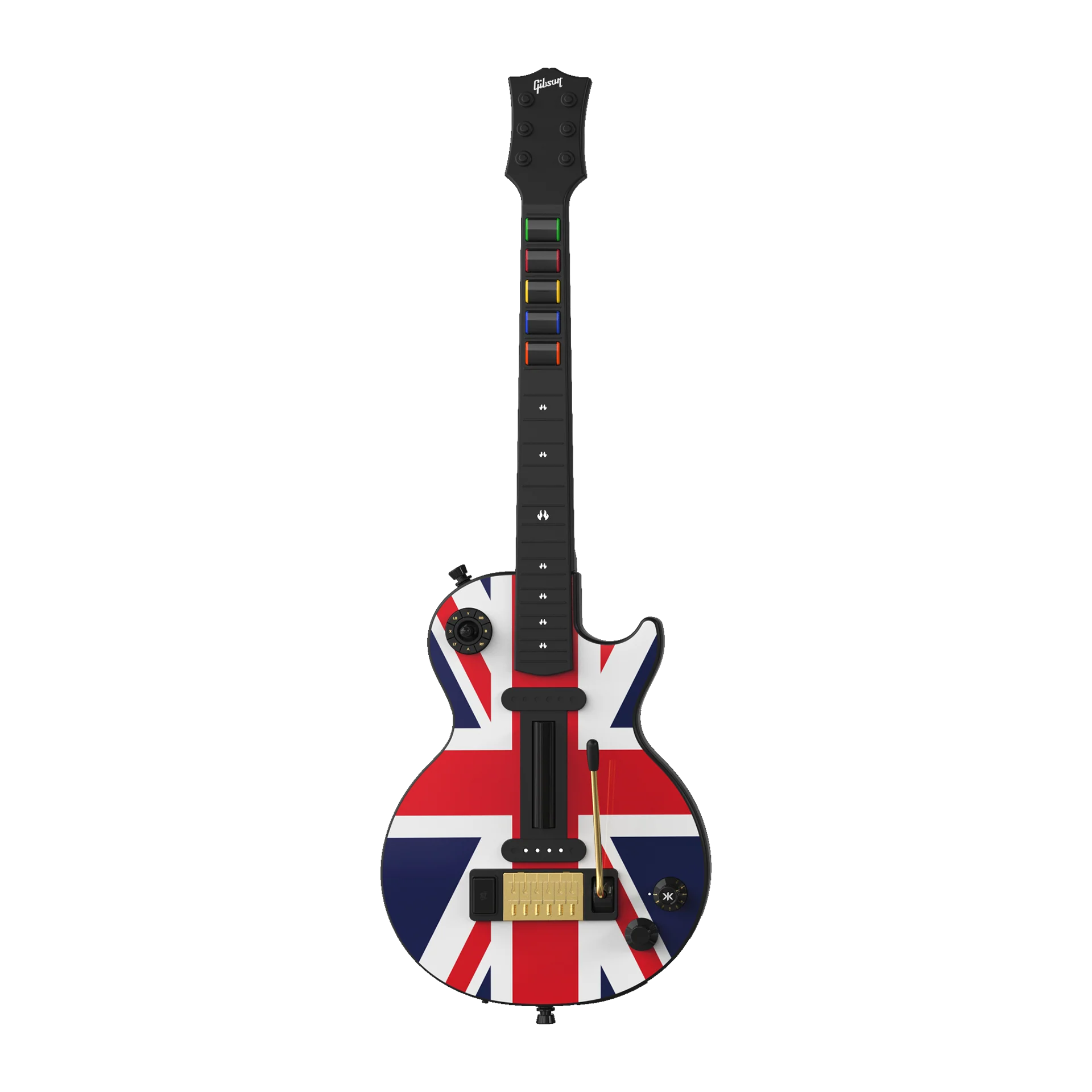 CRKD Gibson Les Paul Faceplate Skin Union Jack (Gloss) - Image 9