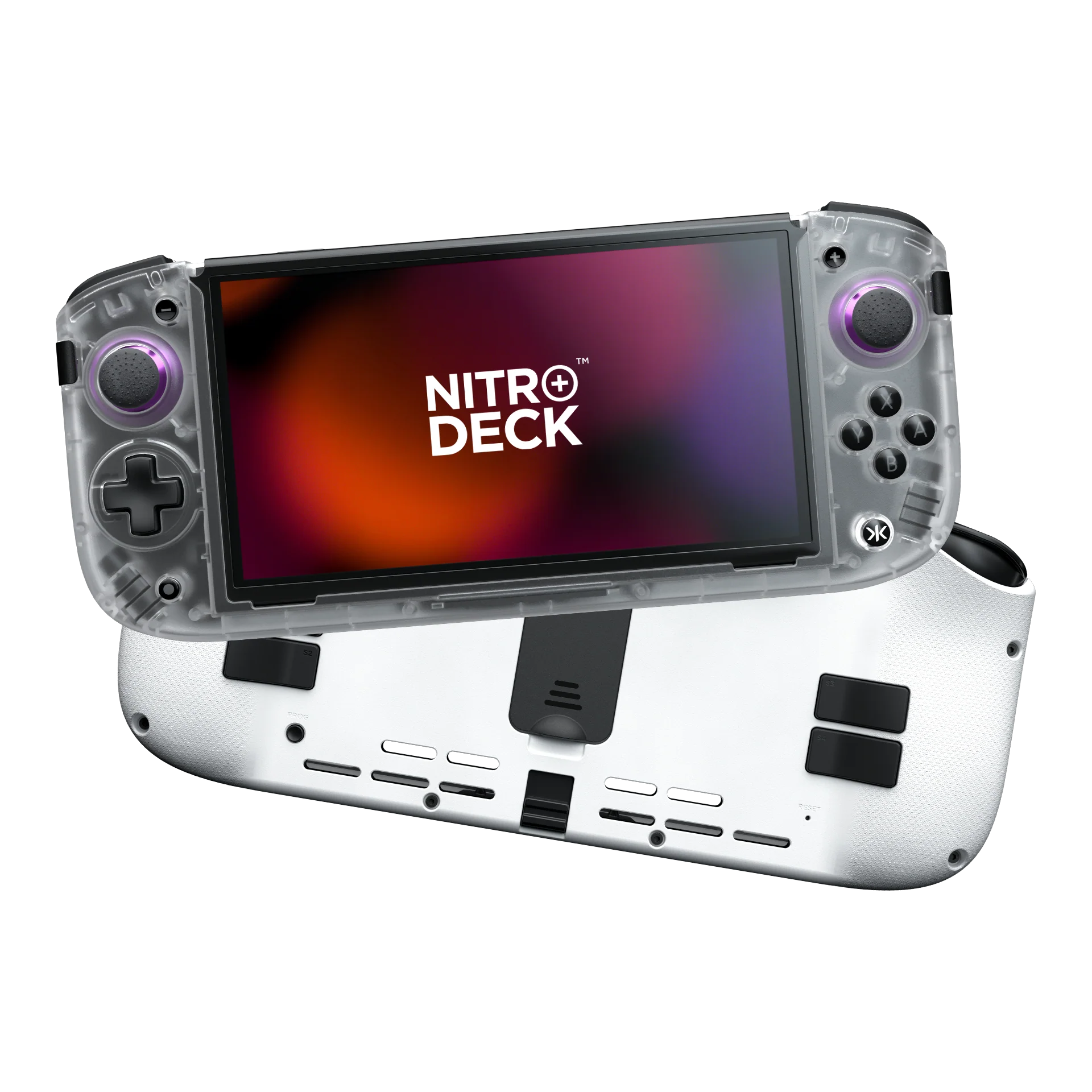 Nitro Deck+ Clear White Edition + HDMI Adapter + Gear Bag + Stick Top 8 Pack Bundle - Image 20