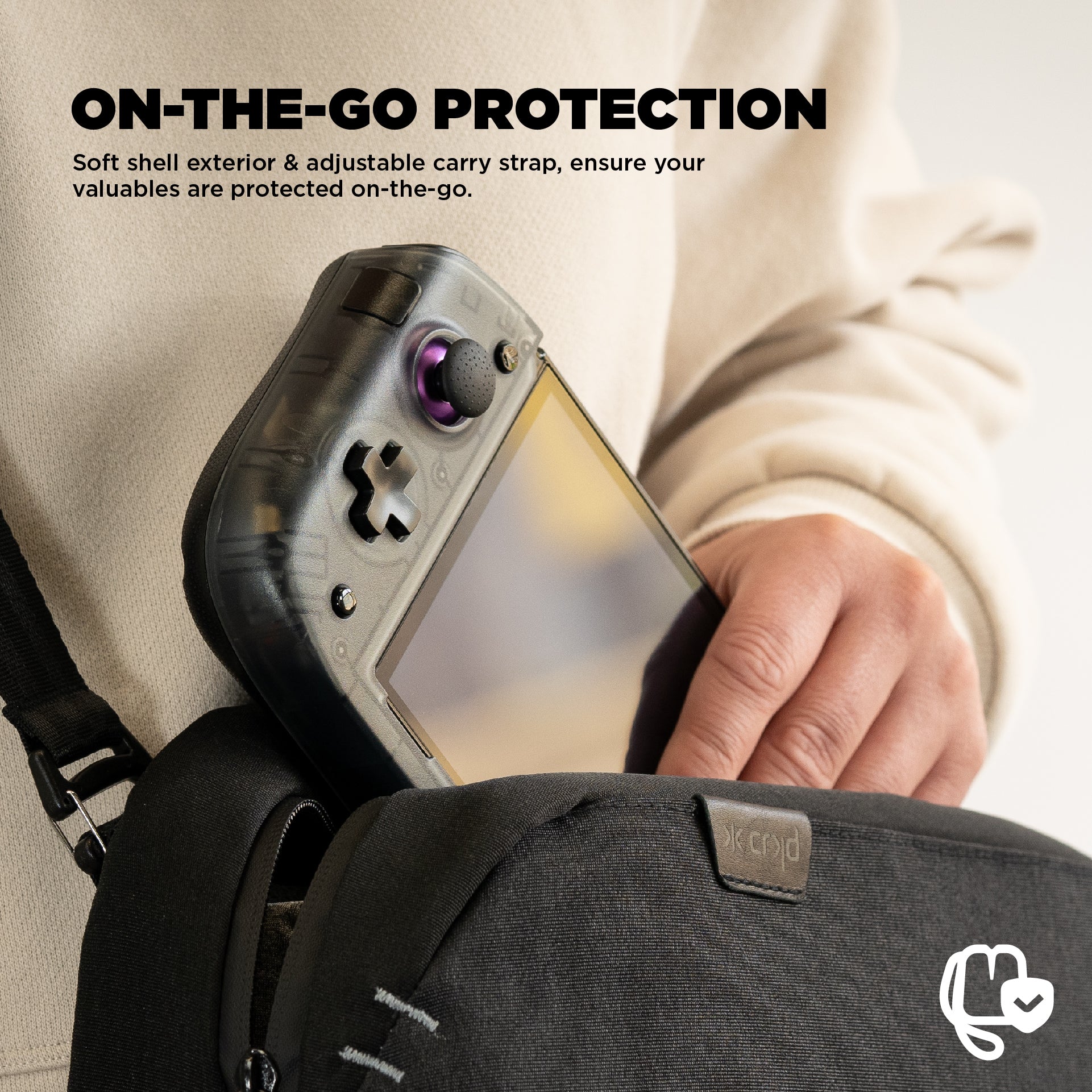 Pro Gaming Gear Carry Bag - Charcoal Grey - Image 5